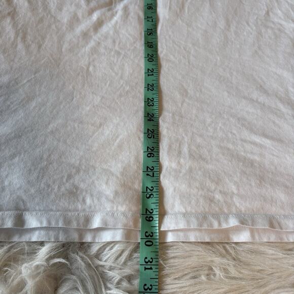 Vineyard Vines Mens Shirt Large White American Flag‎ Whale Short Sleeve Cotton - Picture 7 of 7